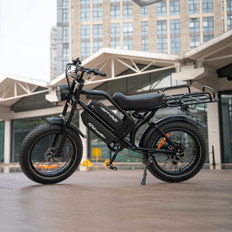 HAPPYRUN G70 20" Electric Cargo Bike 2000W Peak Motor 48V 38Ah Battery
