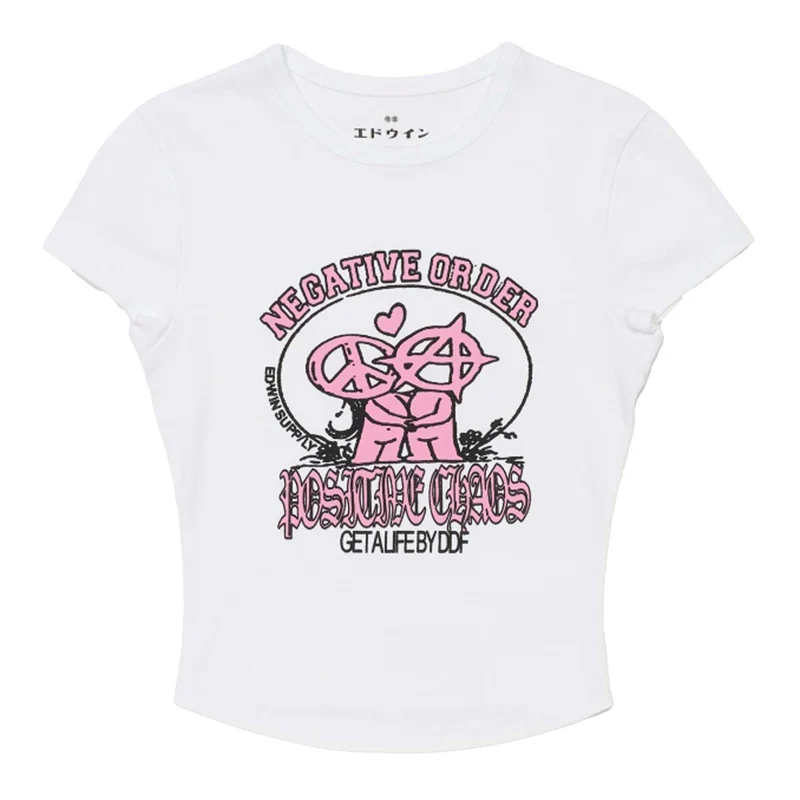 T Shirt Positive Chaos Donna