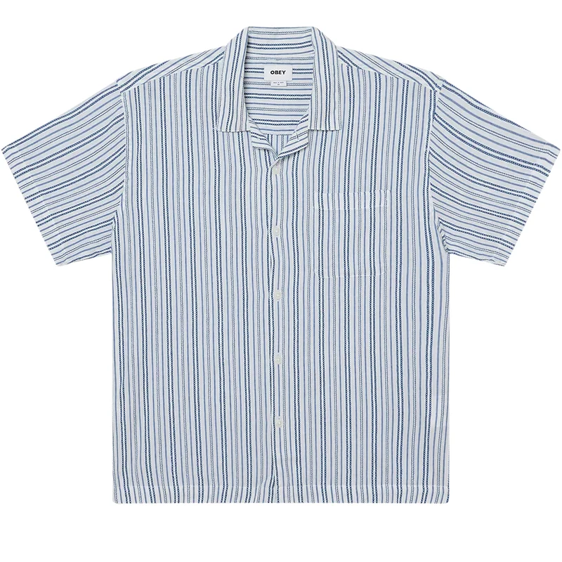 Camicia Ss Relaxed Fit Evans Woven