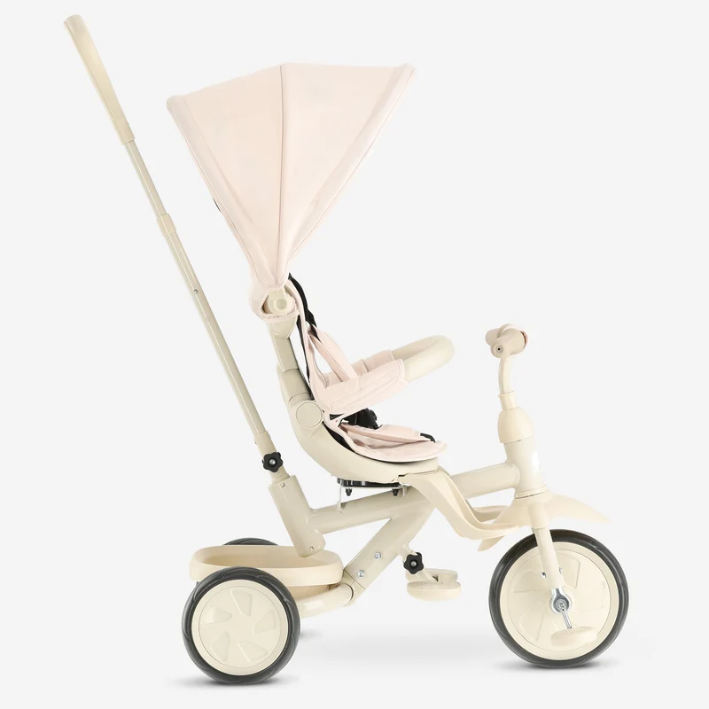 Triciclo Adventurer con manubrio di spinta Sand