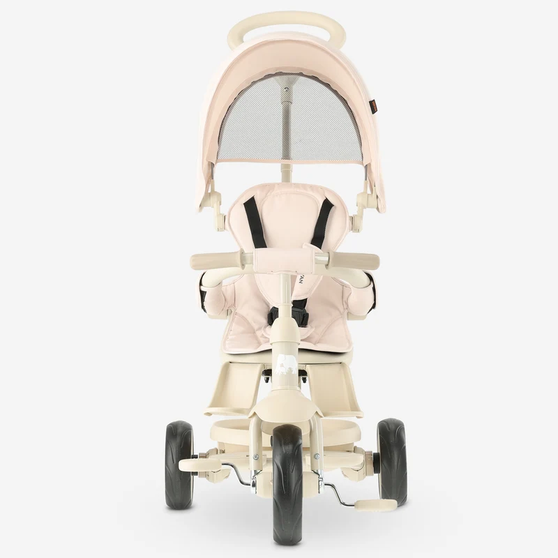 Triciclo Adventurer con manubrio di spinta Sand