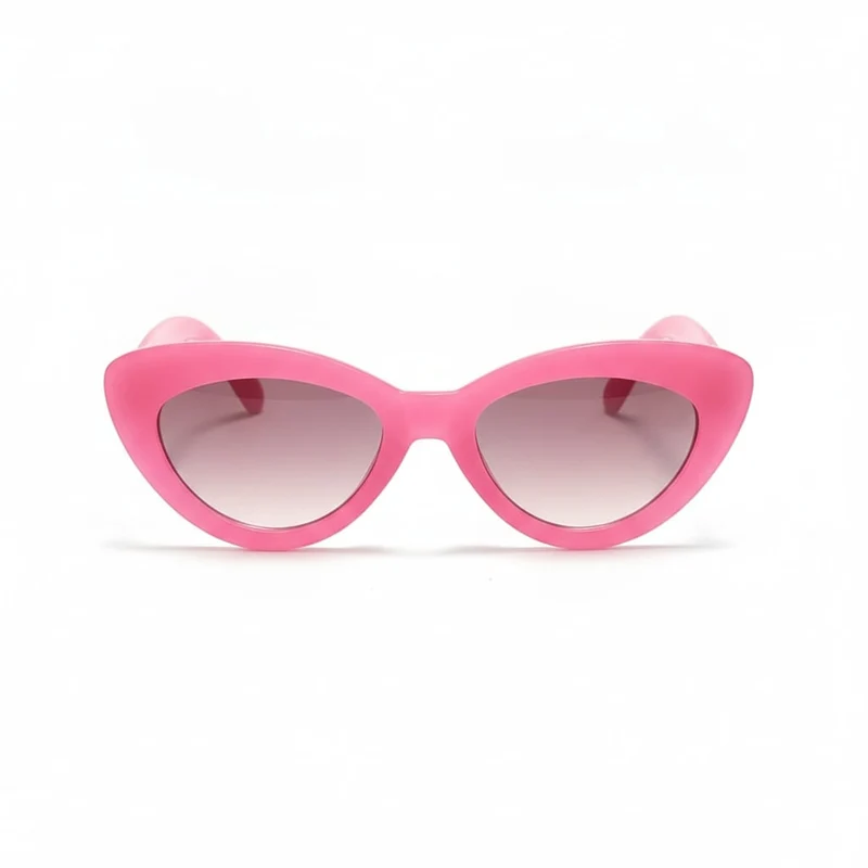 Occhiali bambina a gatta - Rosa