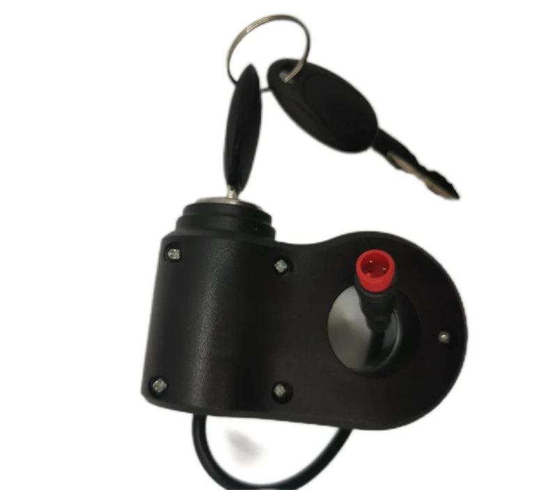 Blocco di Chiave Originale (VERSIONE B) per monopattino elettrico Kukirin G2 max e Kukirin G2 Pro con connettore stagno (2 pin)