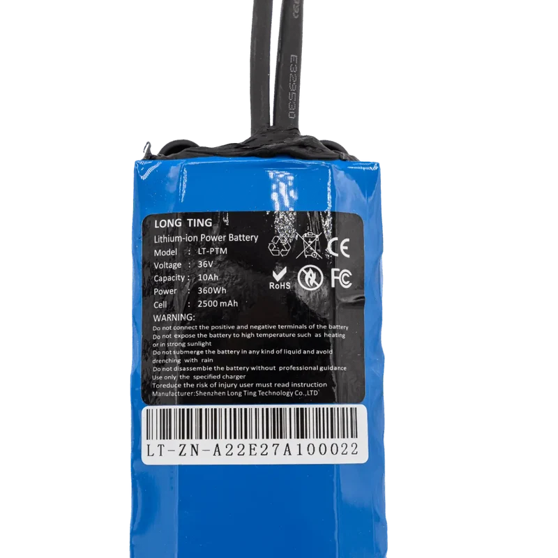 BATTERIA 36V, 10AH per Monopattino Elettrico Argento By PININFARINA KPF