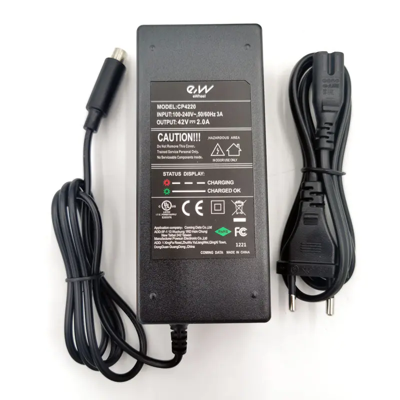 CARICABATTERIA Premium 2A per Xiaomi 42V connettore RCA