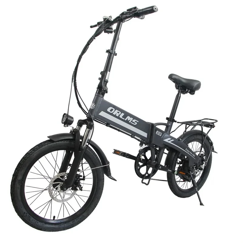 ORLMS S9 20" City Commuter Electric Bike 500W Motor 48V 13Ah Battery