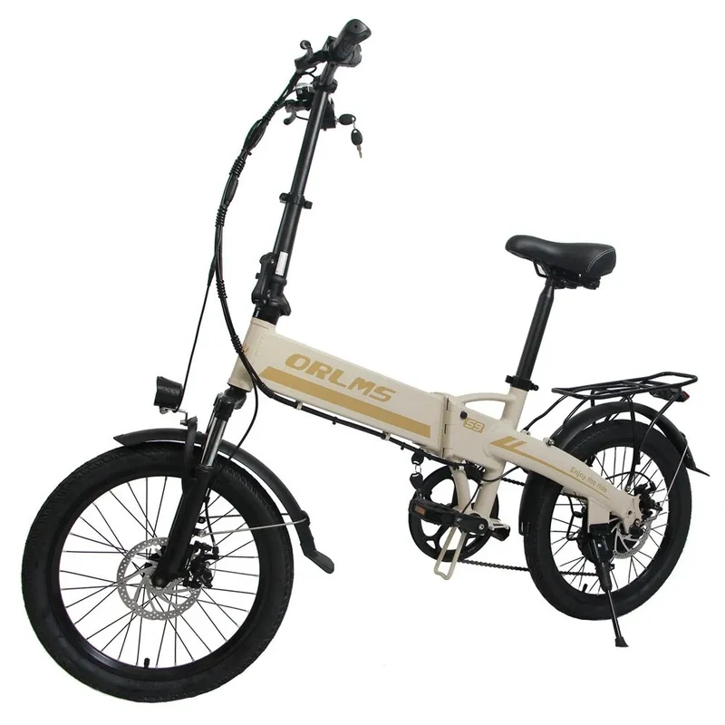ORLMS S9 20" City Commuter Electric Bike 500W Motor 48V 13Ah Battery