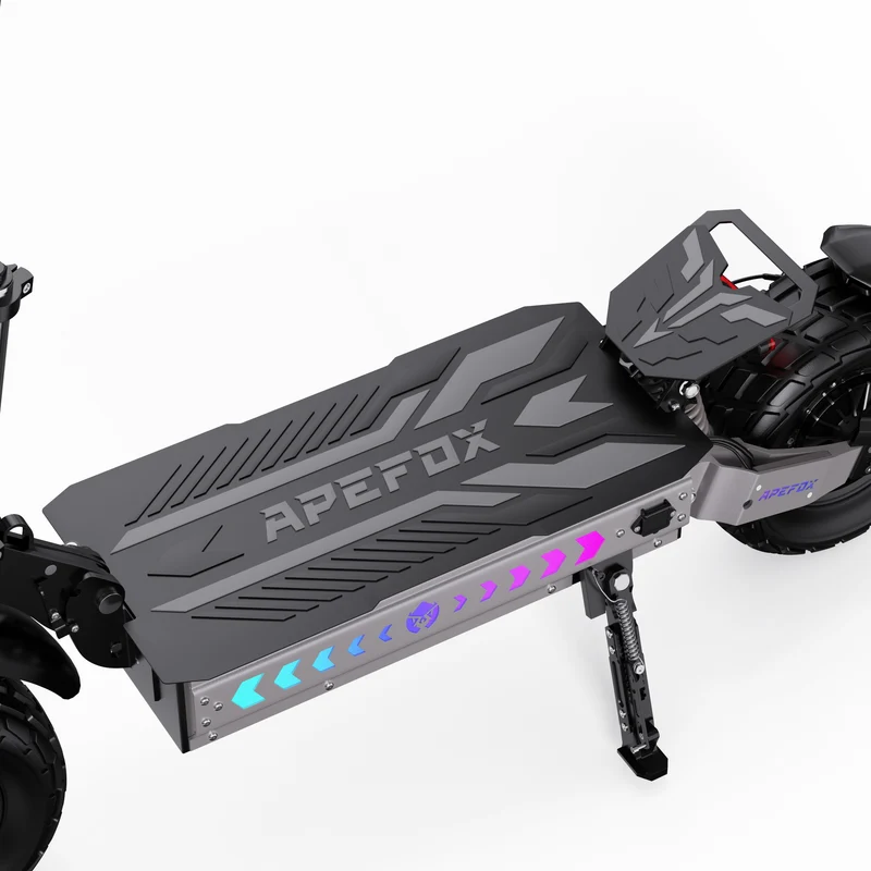 APEFOX T90 13" All-Terrain 2-Wheel Scooter Electric Scooter 3000W*2 Dual Motor 60V 31.2Ah Battery