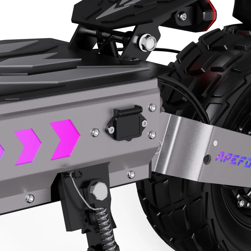 APEFOX T90 13" All-Terrain 2-Wheel Scooter Electric Scooter 3000W*2 Dual Motor 60V 31.2Ah Battery