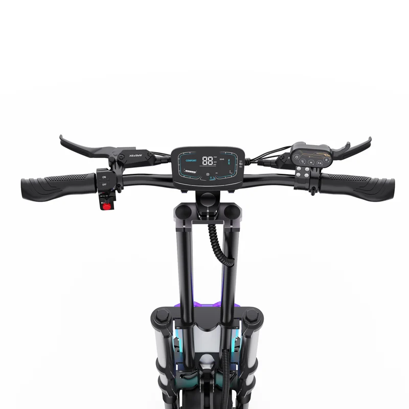 APEFOX T90 13" All-Terrain 2-Wheel Scooter Electric Scooter 3000W*2 Dual Motor 60V 31.2Ah Battery