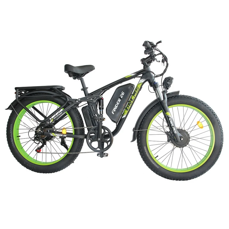 ORLMS V3 26" Mountain Electric Bike 2000W Dual Motor 60V 25Ah Battery