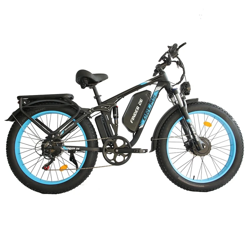 ORLMS V3 26" Mountain Electric Bike 2000W Dual Motor 60V 25Ah Battery