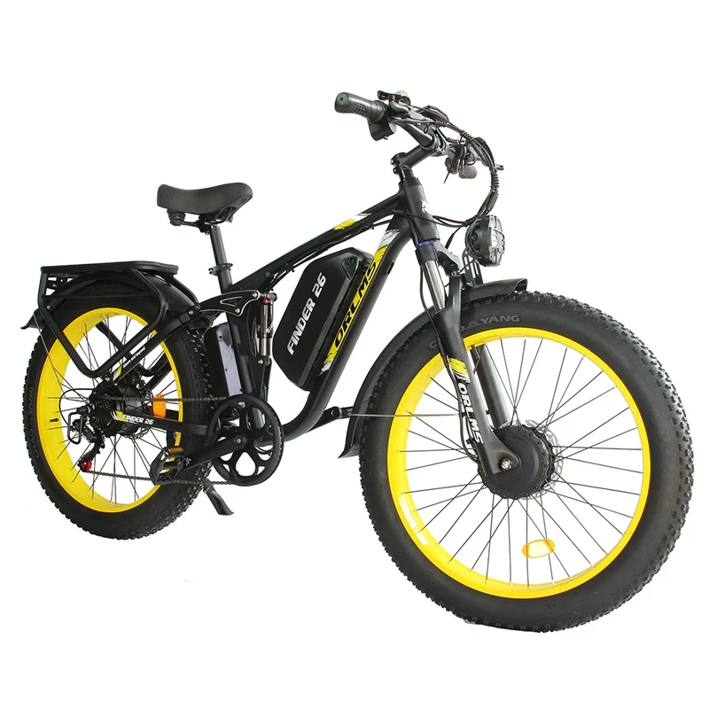 ORLMS V3 26" Mountain Electric Bike 2000W Dual Motor 60V 25Ah Battery