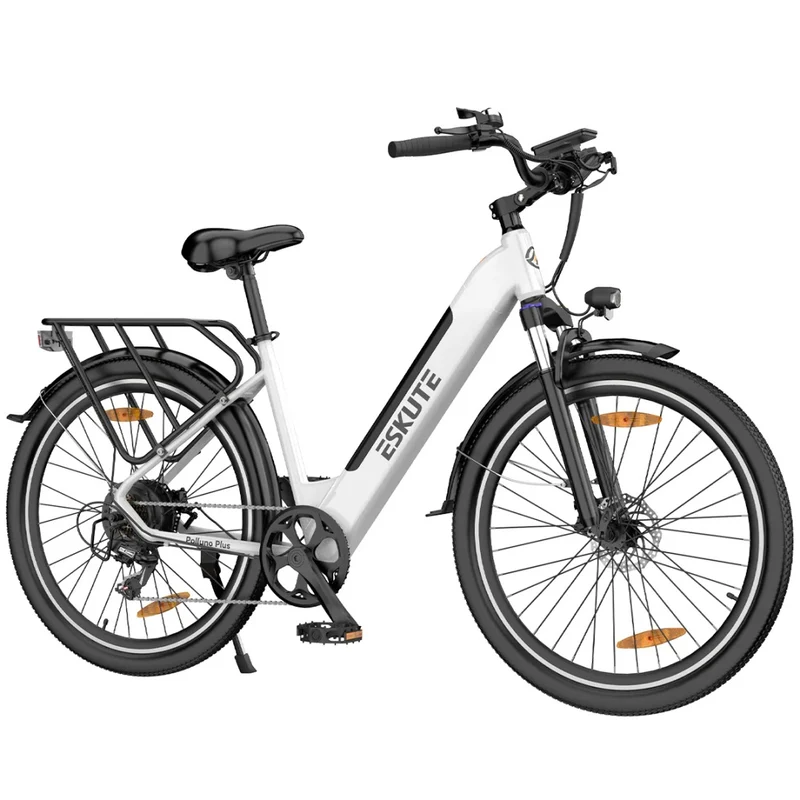 ESKUTE Polluno Plus 28" City Electric Bike 250W Motor 36V 20Ah Battery