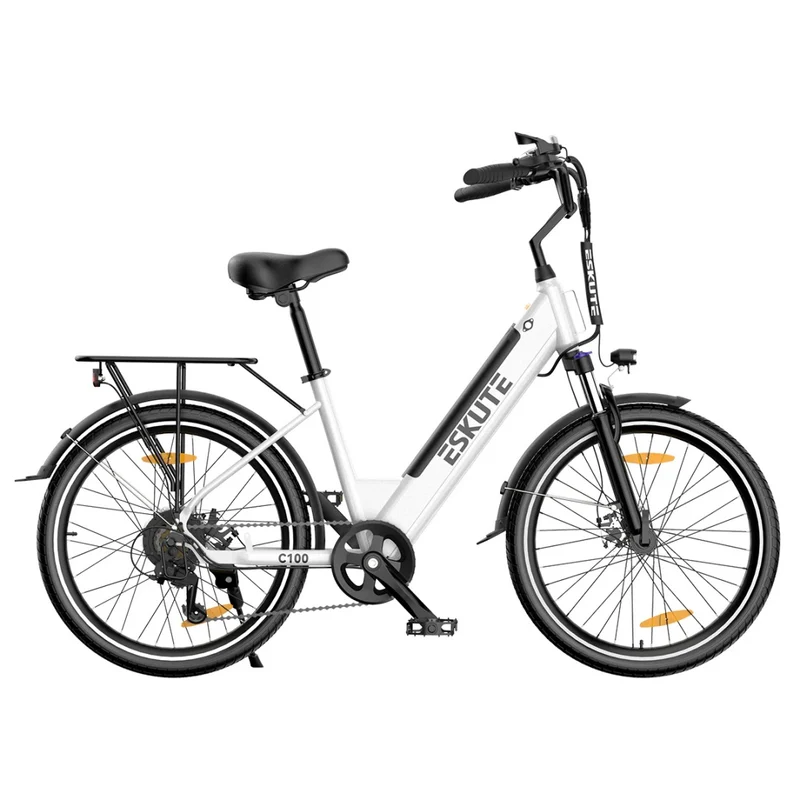 ESKUTE C100 26" Commuter Electric Bike 250W Motor 36V 10.4Ah Battery