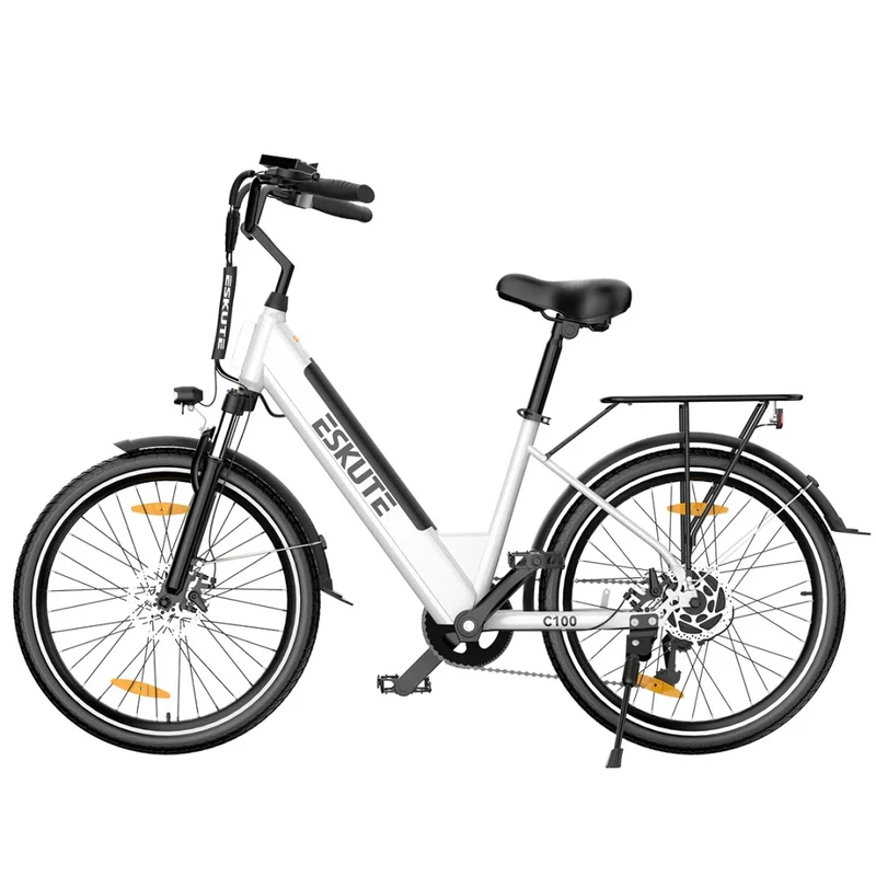 ESKUTE C100 26" Commuter Electric Bike 250W Motor 36V 10.4Ah Battery