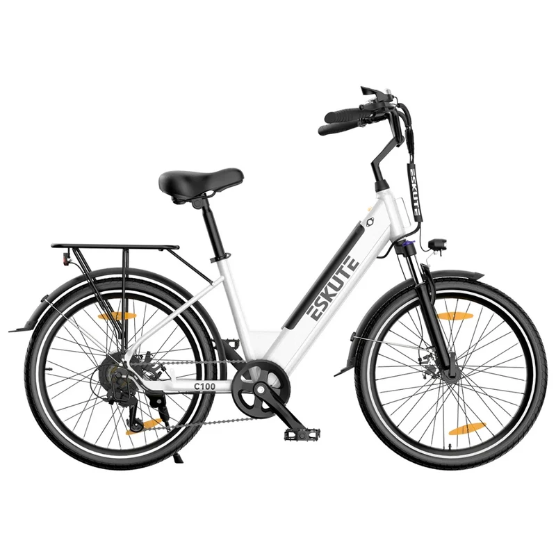 ESKUTE C100 26" Commuter Electric Bike 250W Motor 36V 10.4Ah Battery