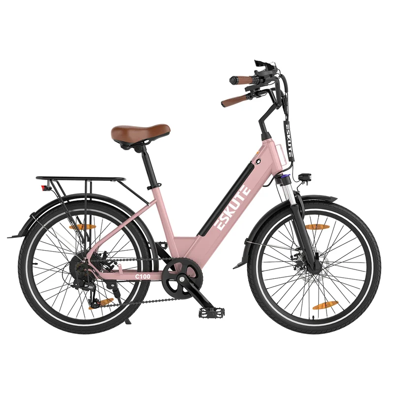 ESKUTE C100 26" Commuter Electric Bike 250W Motor 36V 10.4Ah Battery