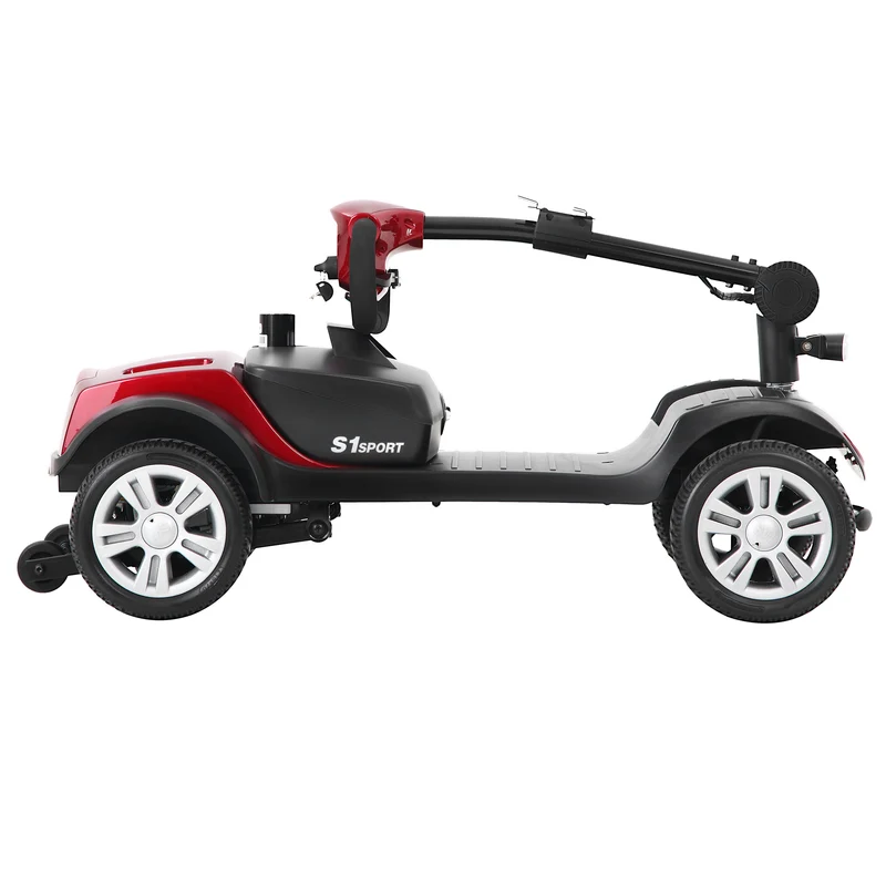 SWEETRICH S1 SPORT 9" 4 Wheel Electric Mobility Scooter 300W Motor 24V 12Ah Battery (German Version)