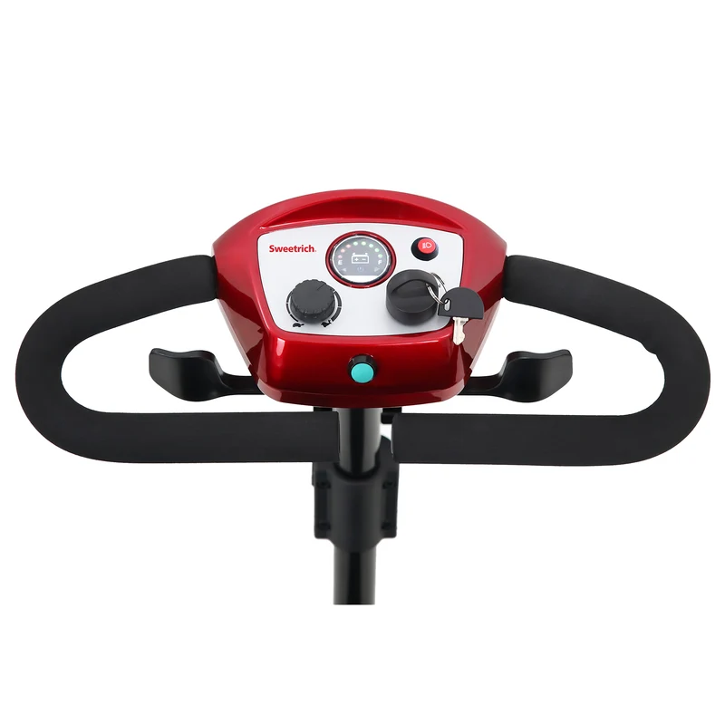 SWEETRICH S1 SPORT 9" 4 Wheel Electric Mobility Scooter 300W Motor 24V 12Ah Battery (German Version)