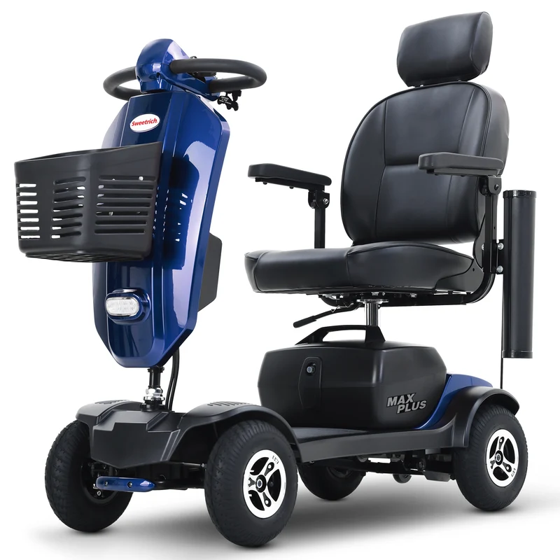 SWEETRICH MAX PLUS 9" 4 Wheel Electric Mobility Scooter 300W Motor 24V 20Ah Battery (German Version)
