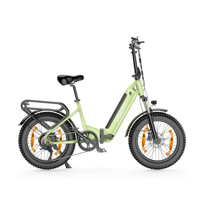 ESKUTE Star 20" Fat Tire Folding Electric Bike 250W Motor 36V 25Ah Battery
