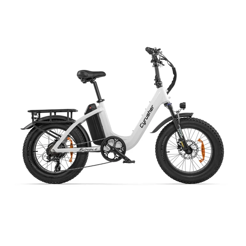 CYRUSHER Rumble 20" Step-through Electric Bike 500W Motor 48V 18Ah Battery