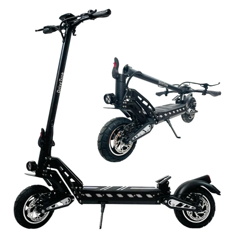 DRIVETRON DT10 10" Foldable Electric Scooter 1000W Motor 48V 15.6Ah Battery(Turn Signal Version)