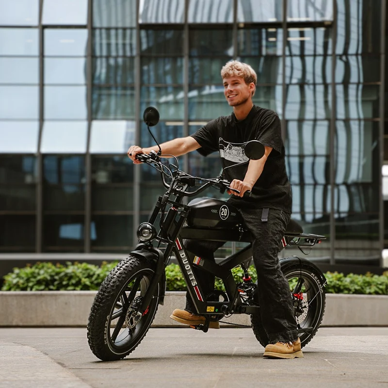 DUOTTS F20 20" Off Road Electric Bike 750W Motor 52V 27Ah Battery