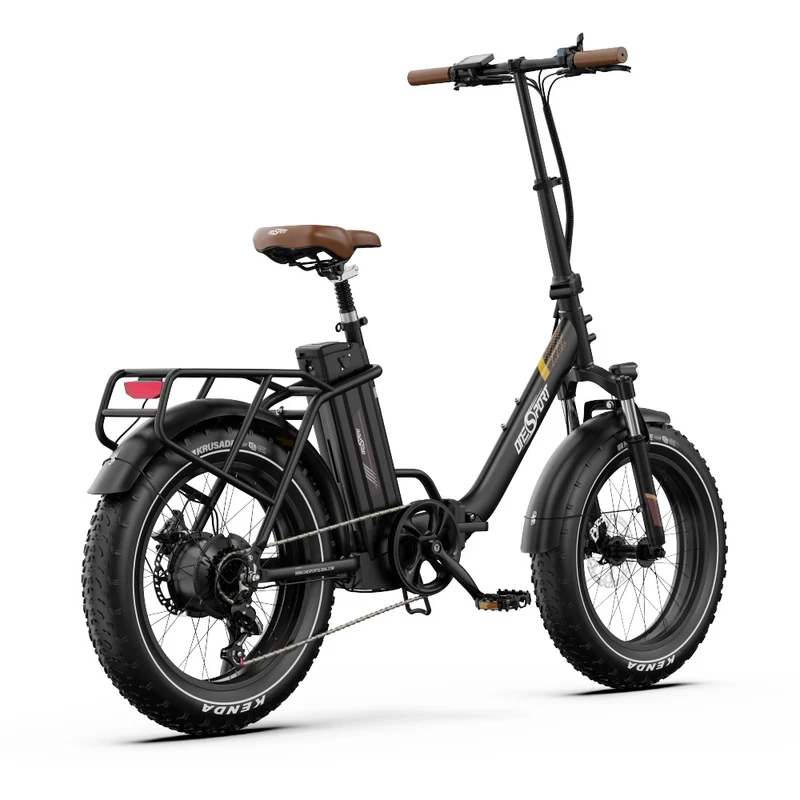 ONESPORT OT16 Max 20" Folding Electric Commuter Bike 500W Motor 48V 18Ah Battery Support APP