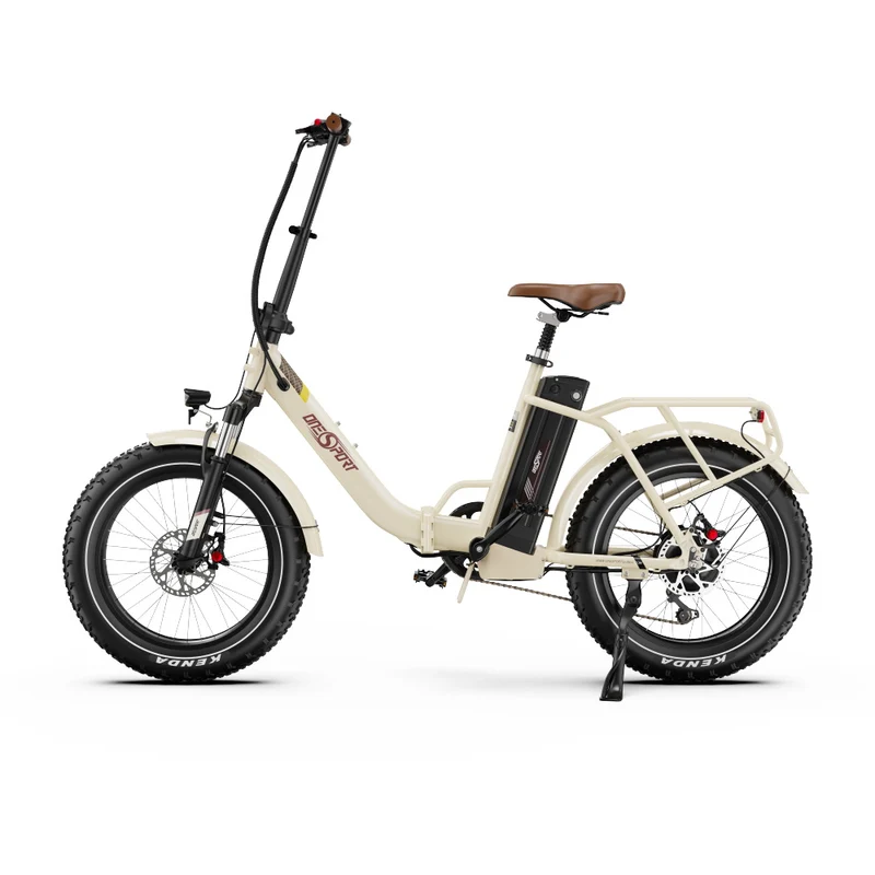 ONESPORT OT16 Max 20" Folding Electric Commuter Bike 500W Motor 48V 18Ah Battery Support APP
