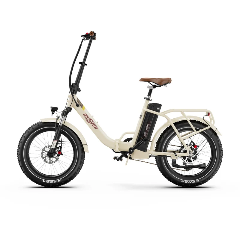 ONESPORT OT16 Max 20" Folding Electric Commuter Bike 500W Motor 48V 18Ah Battery Support APP