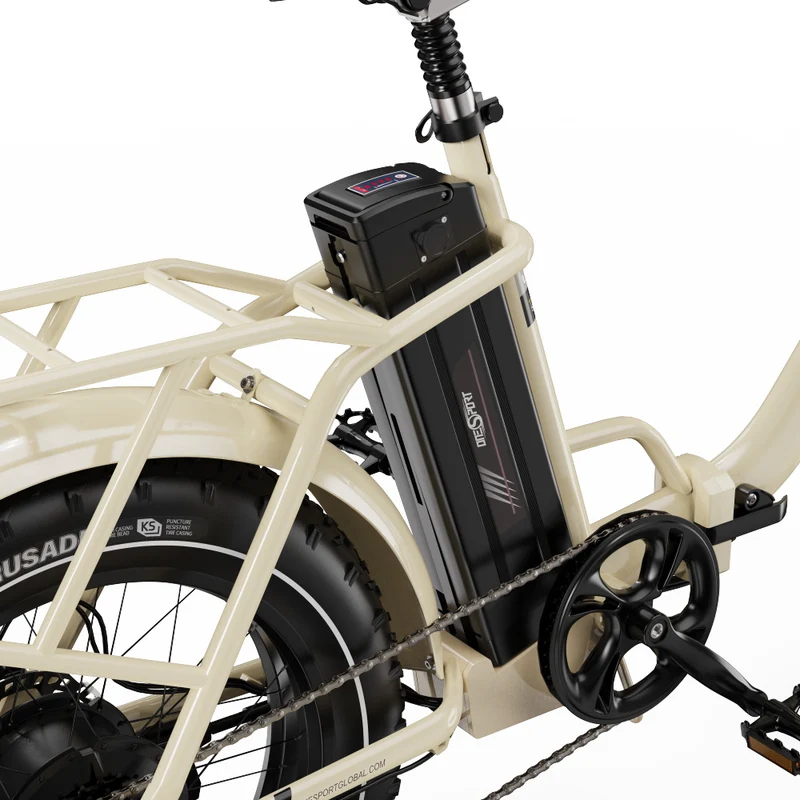 ONESPORT OT16 Max 20" Folding Electric Commuter Bike 500W Motor 48V 18Ah Battery Support APP