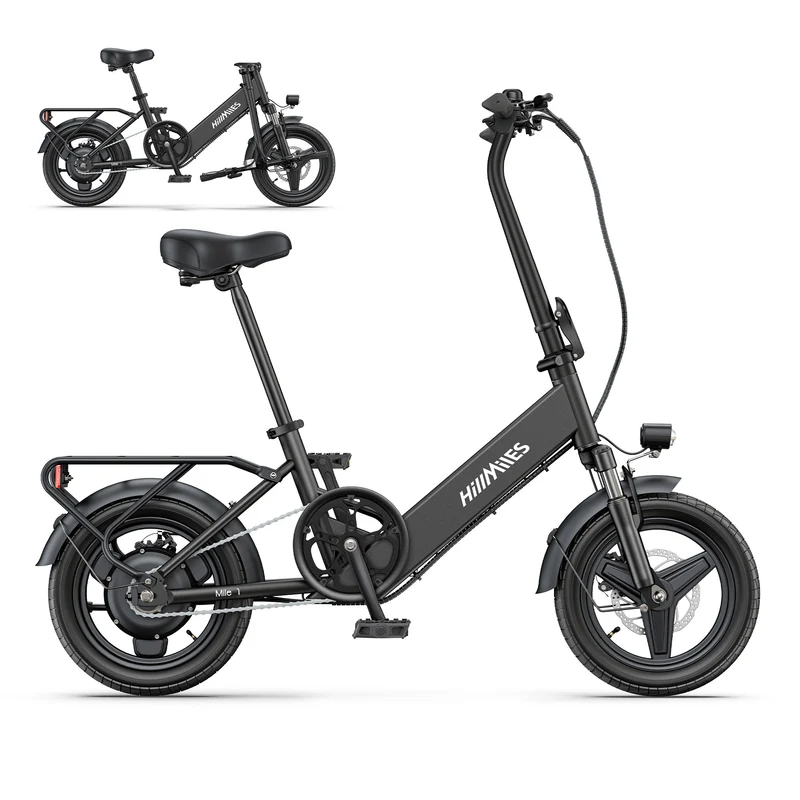 HILLMILES Mile 1 14" Step-through E-bike For Women 250W Motor 36V 10.4Ah Battery
