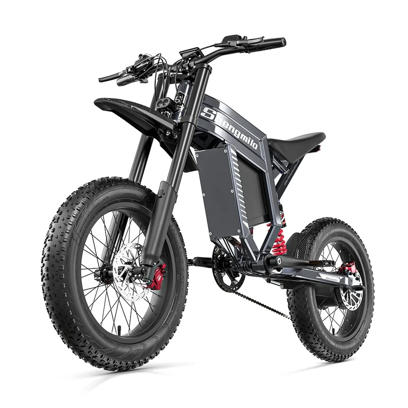 SHENGMILO S900 20" All-Terrain Electric Bike 1500W Motor 60V 30Ah Battery