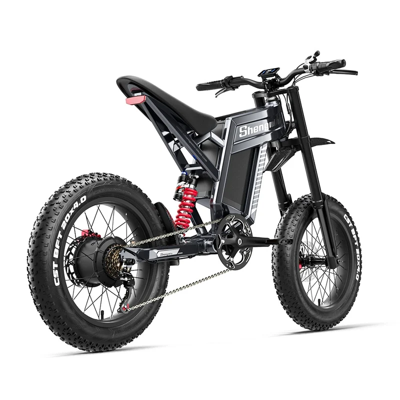 SHENGMILO S900 20" All-Terrain Electric Bike 1500W Motor 60V 30Ah Battery
