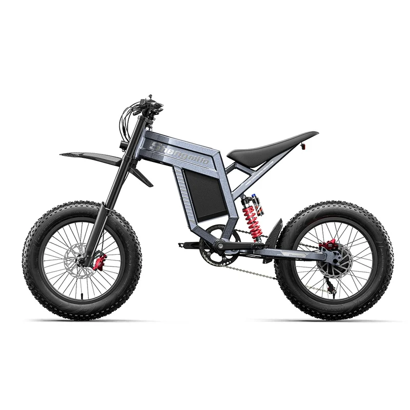SHENGMILO S900 20" All-Terrain Electric Bike 1500W Motor 60V 30Ah Battery