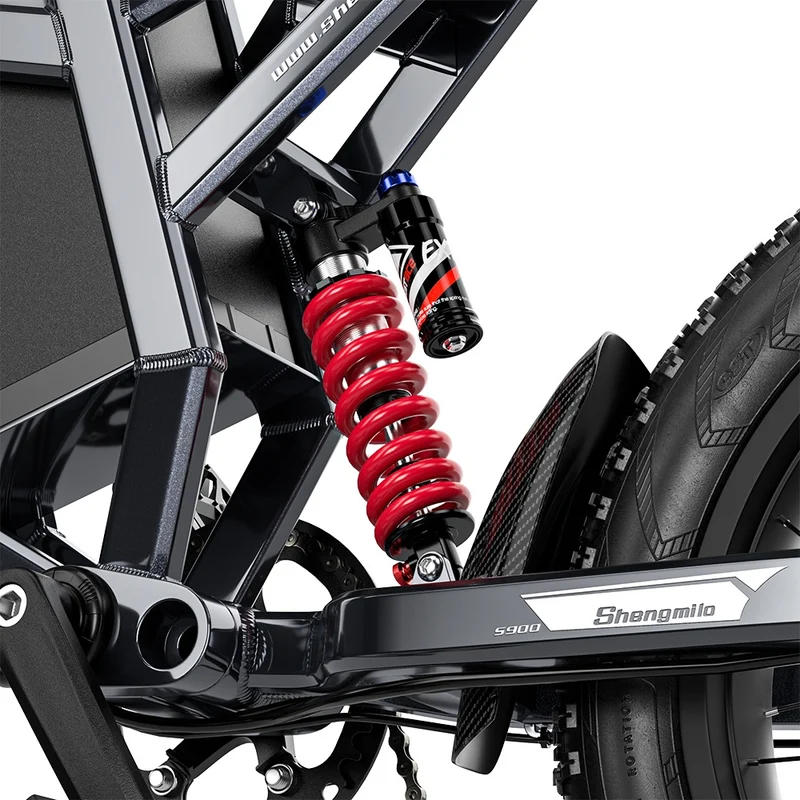 SHENGMILO S900 20" All-Terrain Electric Bike 1500W Motor 60V 30Ah Battery