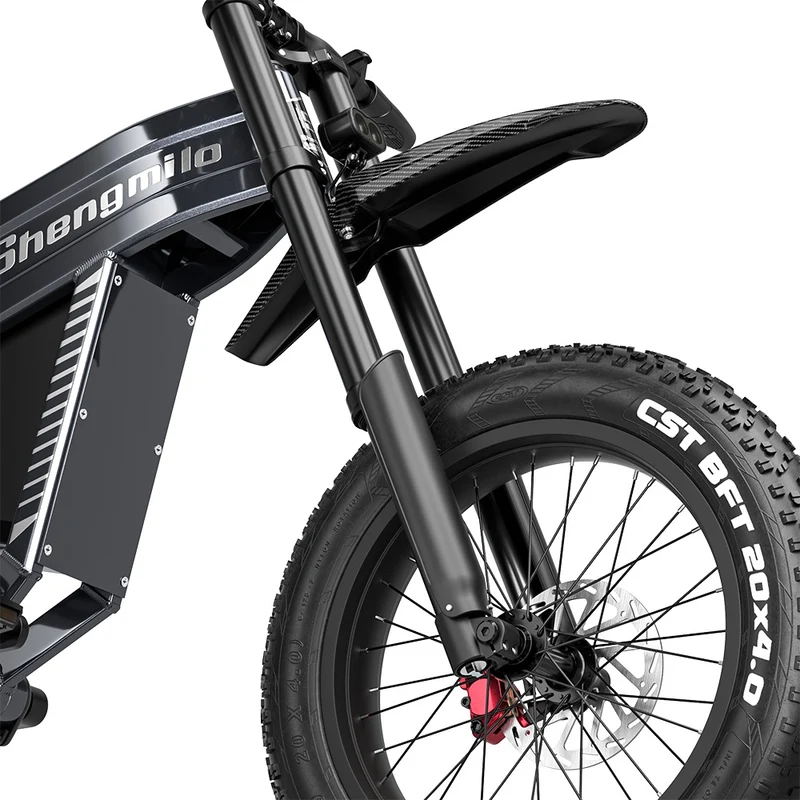 SHENGMILO S900 20" All-Terrain Electric Bike 1500W Motor 60V 30Ah Battery