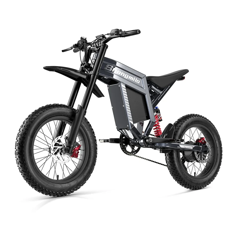 SHENGMILO S900 20" All-Terrain Electric Bike 1500W Motor 60V 30Ah Battery