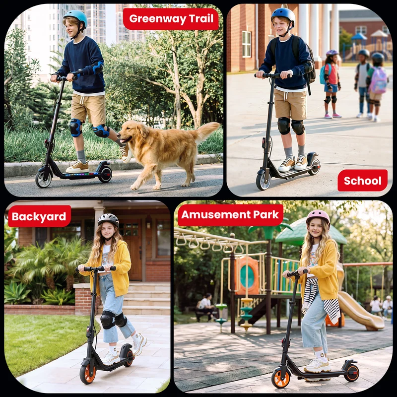 iScooter iK3Max 200W Electric Scooter for Kids
