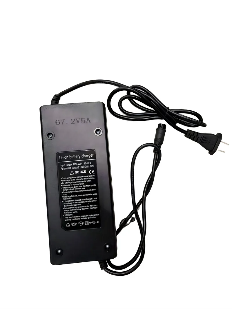 Carica batteria 67.2V 5A per monopattino elettrico BOYUEDA mod. S3-11/S4-11/S4-13