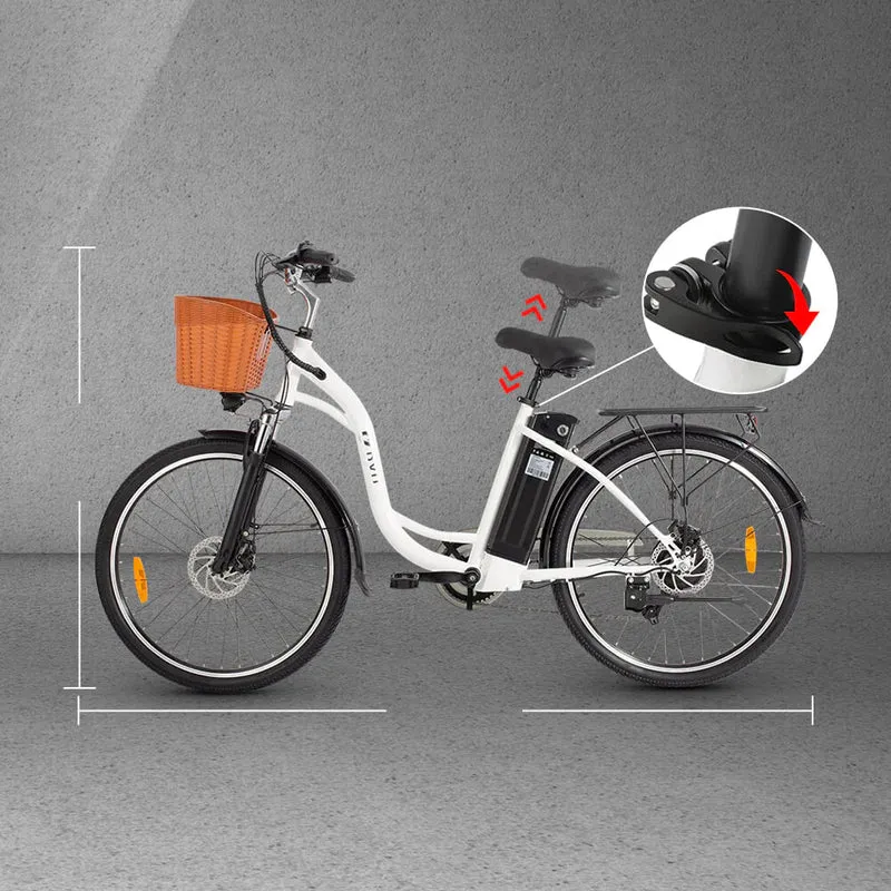 DYU C6 12.5AH 26 Inch City Electric Bike