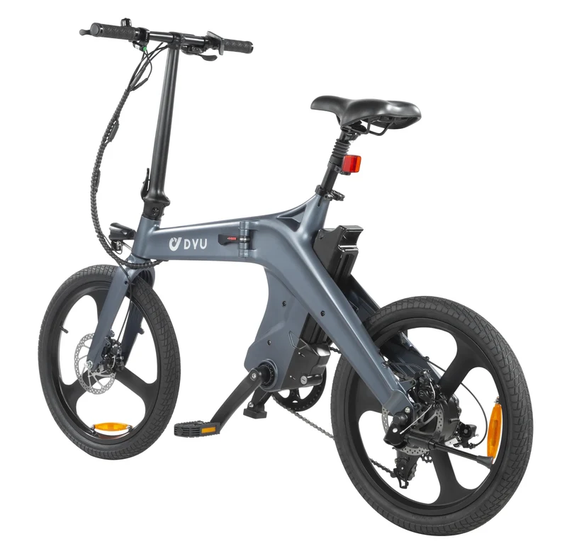 DYU T1 Pedal-Assist Torque Sensor Folding Electric Bike