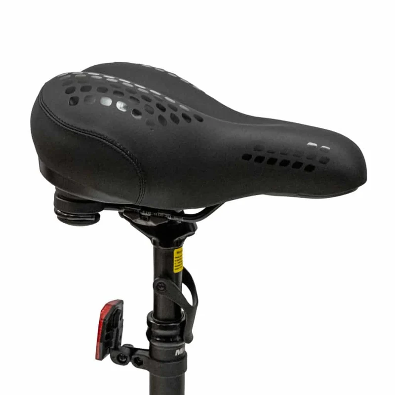 Mirider Upgraded Comfort Gel Saddle With Rear Light