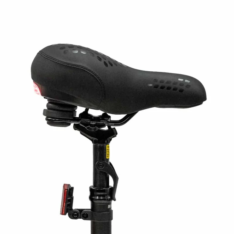 Mirider Upgraded Comfort Gel Saddle With Rear Light