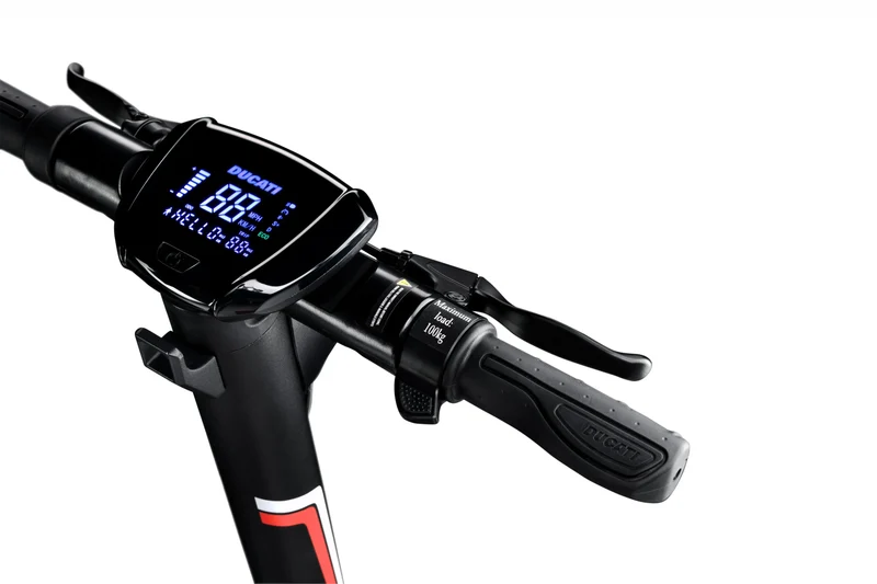 MANOPOLE Ducati IMPUGNATURA MANUBRIO SET 2 pezzi SX + DX per Monopattino Elettrico Ducati Pro 3 personalizzate DUCATI