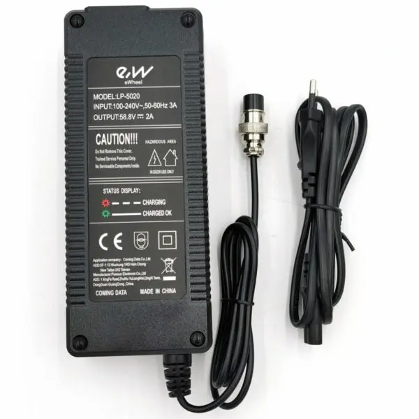 CARICABATTERIA premium 58.8V 2A connettore GX16