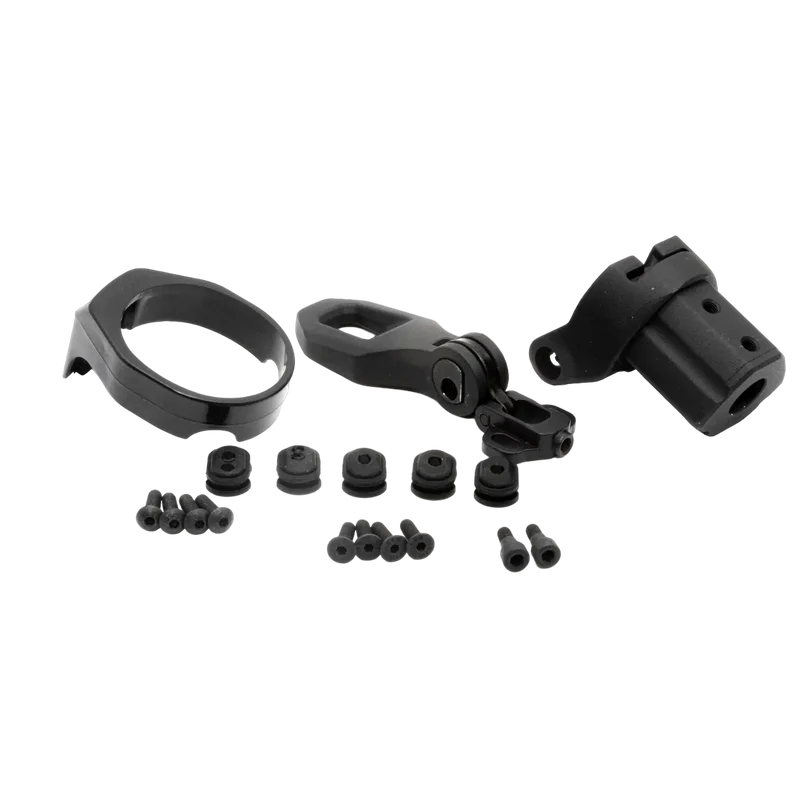 COMPONENTE | SISTEMA FISSAGGIO PEDANA/PALO + BLOCCO FOLDING SET1 [ABBINARE A SET2_8052679457403] Sistema di chiusura per Monopattino DUCATI PRO III