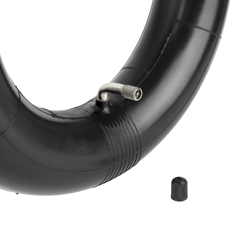 Camera d'aria 255x80/10X3 pollici Valvola curva 90° rinforzata per monopattini elettrici pneumatico 90/65-6.5 80/65-6.5